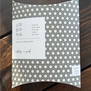 Urban Outfitters Mineral Bath Salts - Black and White